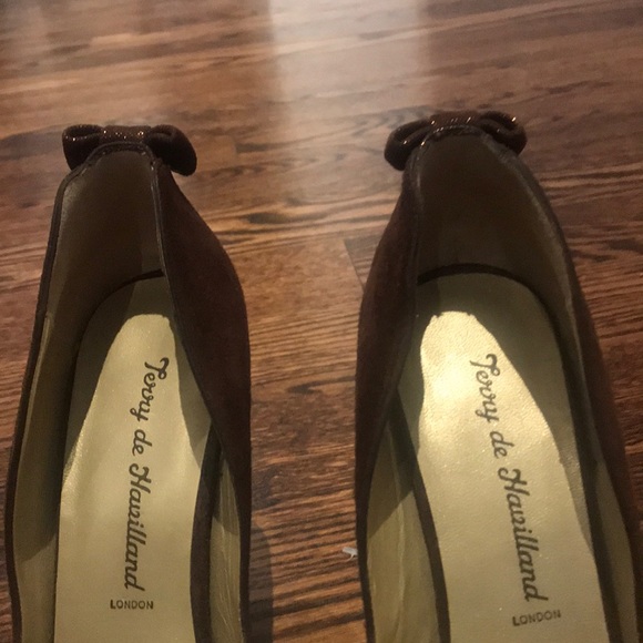 Terry de Havilland Brown Suede open toe heels - Picture 7 of 13
